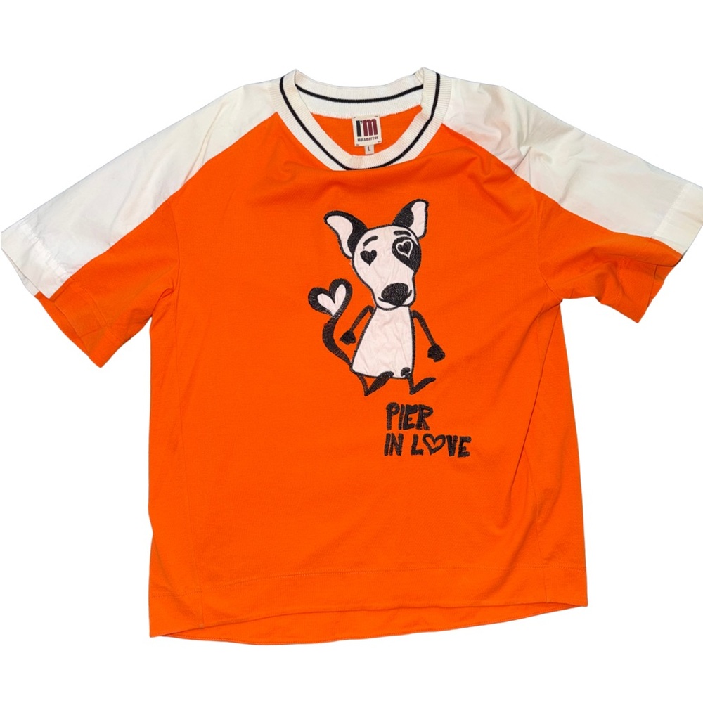 Orange Graphic Tee